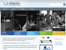 Tablet Screenshot of catalactica.org.ro